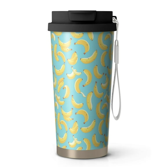 18oz Double Drinking Coffee Mug – Vacuum Insulated Stainless Steel Travel Cup with Leakproof Lid, 316 Steel Thermos Tumbler for Hot & Cold Beverages