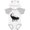 White & Heather w/ Ears, variant on Inktastic Animals Cute Skunk Wasn't Me Boys or Girls Baby Bodysuit