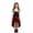 White, variant on LYHaoo Girls Child Outfits For Halloween Medieval Outfit For Girls Seafaring Adventure Dress,Dress Up Outfits(8-9 Years)