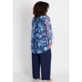 thumbnail image 2 of Catherines Women's Plus Size Cascade Embroidered 3-Piece Pant Suit, 2 of 5
