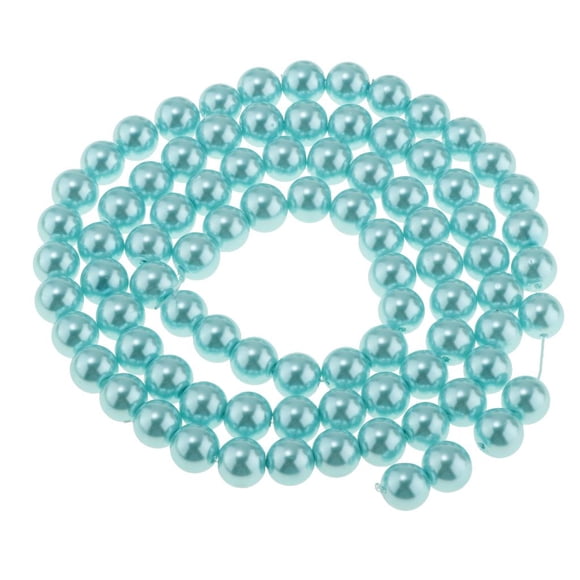 Granos redondos de la resina Fernando Granos de plástico 8 mm / 10 mm Azul claro