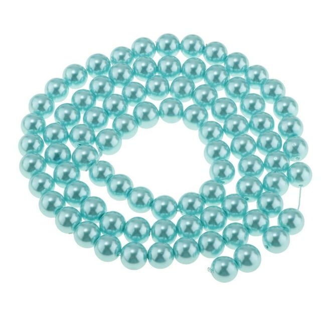Prettyia DIY 8 mm / 10 mm 115/90 redondas sueltas de plástico para claro Sunnimix Granos redondos de la resina