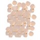 thumbnail image 3 of Diy Wood Slice 300 Discos Artesanales Sin Terminar, Chips De Madera De Haya Para Joyas, Decoraciones, Artesanías Para Niños, 100 Piezas X 3 Bolsas, 3 of 7