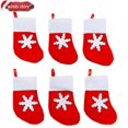 thumbnail image 3 of Paquete de 24 accesorios navideños, decoración de botellas de vino, mini gorro navideño, funda para cubiertos, 3 of 4