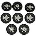 thumbnail image 1 of 8 Pack Inline Skate Wheels, Indoor/Outdoor Roller Skate Wheels, Replacement Wheels with Bearing 64mm, 1 of 5