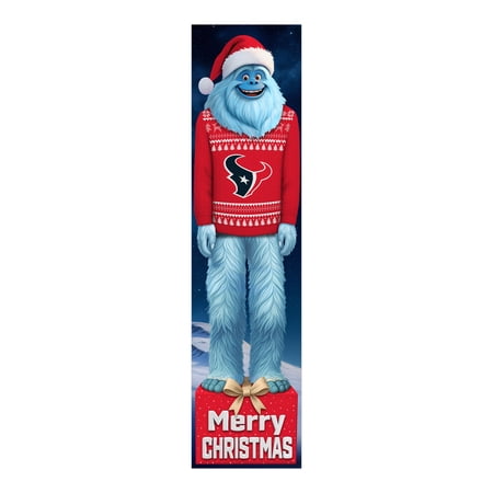 Houston Texans 48 Yeti Christmas Leaner
