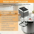 thumbnail image 2 of Sous Vide Machine 1600W 70l, IPX7 Waterproof Commercial Cooker, Fast Heating Immersion Circulator With Timer, Accurate Temp Control, Low-Temp Cooking, Stainless Steel, Quiet, Easy Storage, 2 of 8