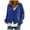 Blue, variant on Lindreshi Cardigan Sweaters for Women Lightweight Fashion Women Casual Pockets Long Sleeve Casual Solid Coat Cardigan Blouse