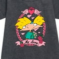 thumbnail image 2 of Hey Arnold! - Valentine's My Love - Toddler And Youth Girls Fleece Dress, 2 of 4