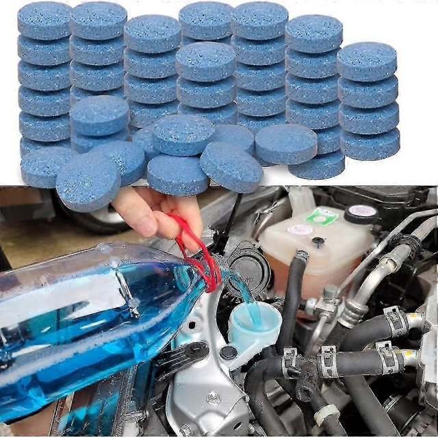 50/100pcs Windshield Washer Fluid, Concentrated Windscreen Washer Fluid 1pcs Equal To 4l Of Windshield Washer Fluid