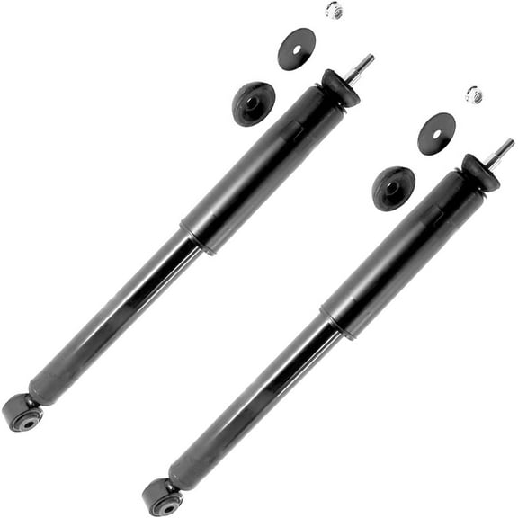 Detroit Axle - Rear Shock Absorbers Assembly Replacement for 2013 2014 2015 Honda Civic EX EX-L LX HF SE - 2pc Set