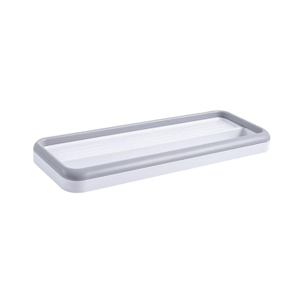 Estante de baño con toallero para almacenamiento, toallero para dormitorio y hotel. Gris