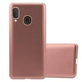 thumbnail image 1 of Cadorabo Case for Samsung Galaxy A20e Cover Matt Metallic Screen Protection TPU Silicone Gel Back case, 1 of 8