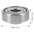 thumbnail image 2 of HORIALENCE 4Set Bearings Wheelchair Steel Performance for Caregiver Use, 2 of 6
