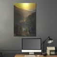 thumbnail image 5 of Luxe Metal Art 'Sunset Valley In The Smokies' by Jonathan Ross, Metal Wall Art, 24"x36", 5 of 9