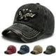 thumbnail image 2 of Gorra de béisbol de mezclilla lavada antigua retro de estilo coreano para hombres y mujeres, gorra de águila curva bordada de estilo callejero que combina con todo, de moda, 2 of 6