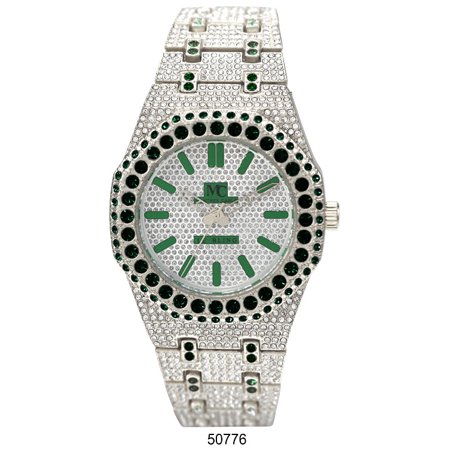 Emerald 5077-metal-band-watch