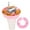Pink, variant on Snack Bowl for Stanley Cup Tumbler Snack Tray 40oz Tumbler with Handle Reusable Snack Plates Container Cup Accessories