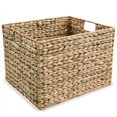 thumbnail image 2 of vidaXL Storage Basket Set 3 Pieces Water Hyacinth, 2 of 4