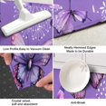 thumbnail image 3 of Purple Butterfly Flower Pattern Kitchen Rug Mat,Kitchen Runner Rugs Non Skid Washable,Decorative Kitchen Floor Mats for Kitchen,Sink,Laundry,17"X47", 3 of 5