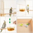 thumbnail image 4 of Renwick 47" Play Top Bird Cage with Rolling Stand, Almond, 4 of 8