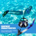 thumbnail image 4 of Máscaras De Buceo Máscaras De Buceo Gafas de buceo de talla única Máscaras de buceo seguras Equipo de buceo (Azul Negro), 4 of 6