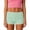Green, variant on Striped Short Shorts Women Fold Over Mid Waist Pajama Bottoms Soft Comfy Summer Yoga Short, Green, S