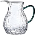thumbnail image 1 of Chinese-style Tea Pot Glass Tea Kettle Flower Tea Maker Teapot Kitchen Glassware 330ml, 1 of 8
