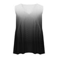 thumbnail image 4 of fatyb Summer Women's 2025 Tank Tops V Neck Eyelet Embroidery Shirts Casual Sleeveless Loose Blouses, 4 of 7