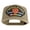 Khaki, variant on 3rd Marine Division Vietnam Veteran Patched Solid Cotton Twill 5 Panel Prostyle Snap Cap - Black OSFM