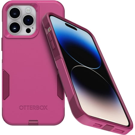 OtterBox COMMUTER SERIES Case for iPhone 14 Pro Max - Into The Fuchsia (Pink)