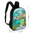 thumbnail image 2 of The Octonauts Printed Backpack 17 Inch Shoulder Backpack Lightweight High-capacity Casual Daypack Bookbag, 2 of 8
