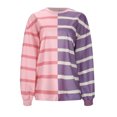 thumbnail image 4 of WILLBEST Chandail à Capuchon Femme Sweat à Capuche Sans Capuche Imprimé Col Rond Manches Longues Décontracté pour Noël Groupe de Métal, 4 of 8