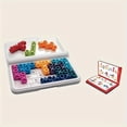 thumbnail image 3 of Limited Edition IQ Challenge X and O Game - 120 Levels Strategy Puzzle Board Game for Ages 14+ | Educational PVC Brain Teaser with Progressive Difficulty from Starter to Wizard, 3 of 5