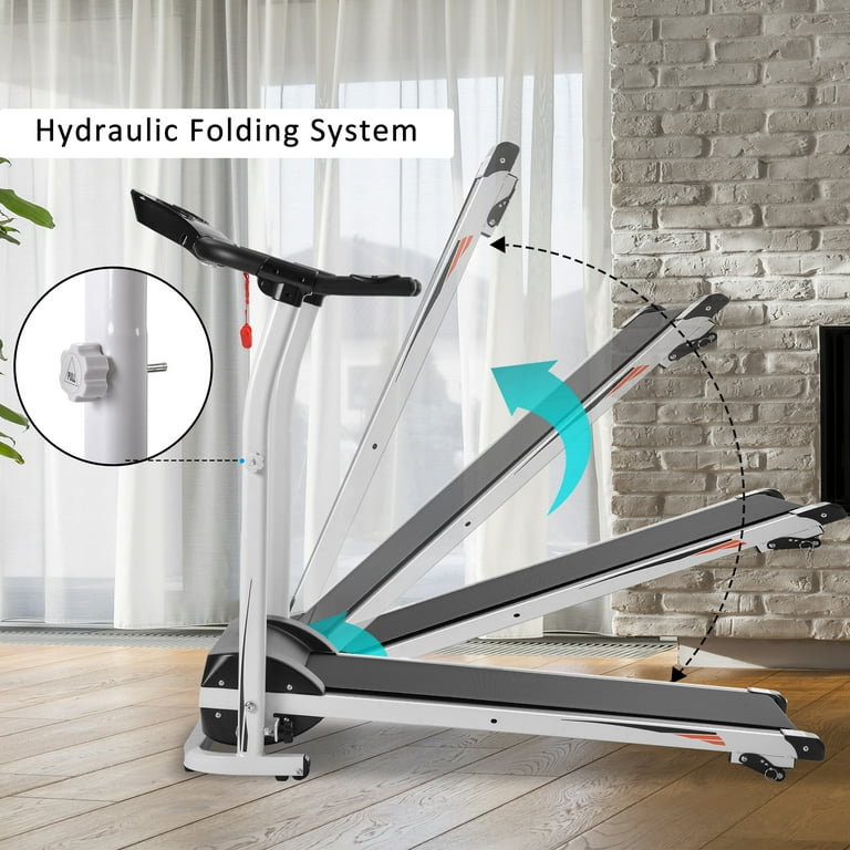 Merax 1200w electric treadmill folding motorized running machine new arrivals