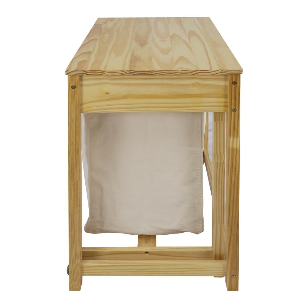 Eco Home Laundry Prep Hamper - Natural