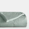 thumbnail image 5 of Breathable Cool Comforter All Season Lightweight Down-Alternative Solid Eucalyptus Green for King Size Bedding by Comfort Canopy, 5 of 9