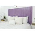 thumbnail image 4 of Barn Walls Lavender Headboard, Cottage Design Weathered, Solid Wood Headboard Floating Panels, Wall Mount, Adjustable Height, Easy Assembly, Full Size, 4 of 10