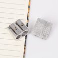 thumbnail image 4 of Handheld Manual Pencil Sharpener with Dual Hole Sturdy Construction Compact Size Portable Metal Pen Sharpener, 4 of 7