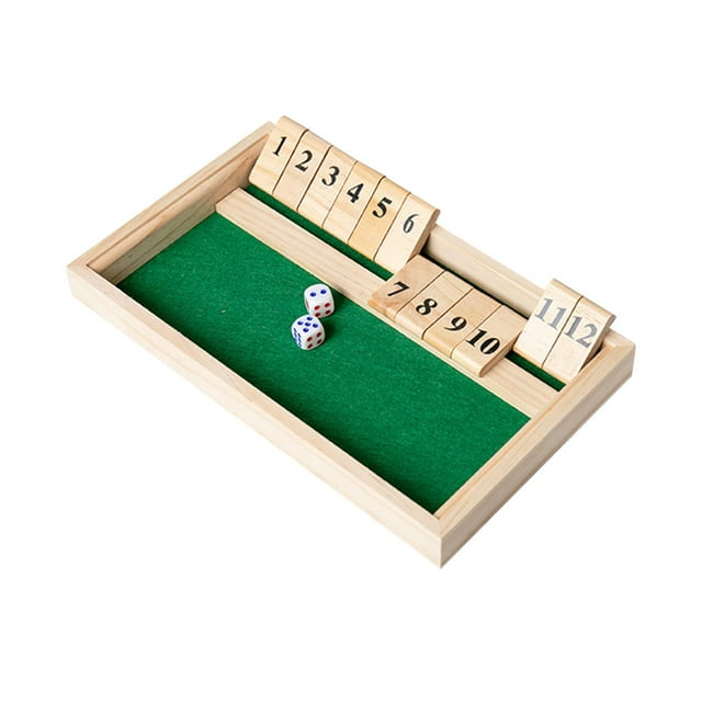Juego de mesa con tapa, juguete de aprendizaje, juguete didáctico portátil, juego con tapa para reunión familiar, suministros de Bar, amigos y niños
