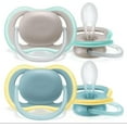 thumbnail image 1 of Philips Avent Ultra Air Pacifier 18m+, beige/dawn, 4 pack, SCF349/25, 1 of 3