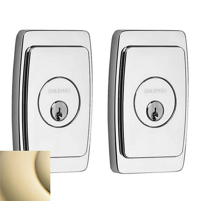 Baldwin 8251260 Palm Springs Deadbolt Double Cylinder - Polished Chrome