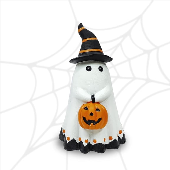 Resin Spooky Ghost Sculptures, Halloween Ornaments for Home & Office Decor