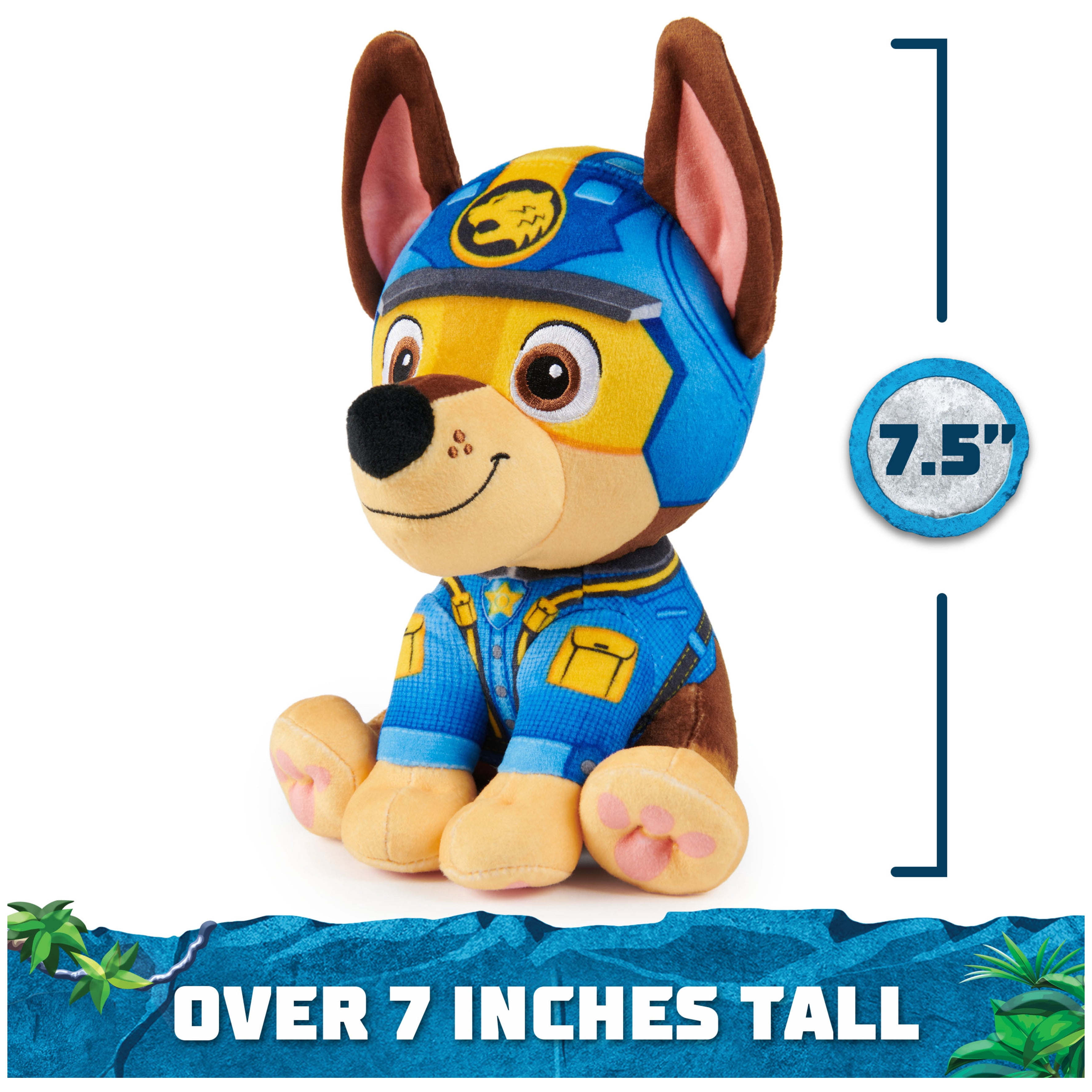 PAW Patrol Jungle Pups, 8-Inch Collectible Plush Toy (Styles May Vary)