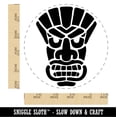 thumbnail image 2 of Tiki Mask Rubber Stamp for Scrapbooking Crafting Stamping - Large 1-1/4 Inch, 2 of 7
