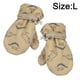 thumbnail image 2 of Guantes cálidos de otoño e invierno con estampado de dibujos animados para niños,, 2 of 5
