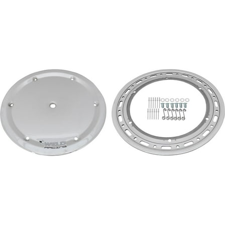 Weld P650-53156 15 Inch Wheel w/Cover, 1-Piece, 6-Hole