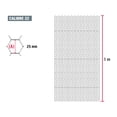 thumbnail image 3 of Rollo de Malla Pollera Gallinera Hexagonal Galvanizada Cal. 22, 1x45 m, Abertura 25 mm, 13 kg | Malla de Acero Anticorrosiva para Gallinero, Jardín y Construcción, 3 of 8