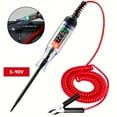 thumbnail image 2 of Heavy Duty 5-90v Digital LED Circuit Tester, 12v Test Light Automotive with Voltage Display, Fuse Tester Automotive with Extended Spring Wire, Power Tester for Car/Rv/Vehicles(1pcs), 2 of 7