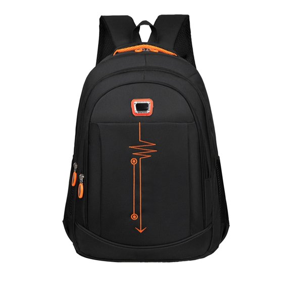 Men's Minimalist Backpack for Work and Travel, Large Capacity 18x13x7 Inch Laptop Bag, Water-Resistant Commuter Bookbag with Multi-Pocket Organization